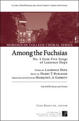 Among the Fuchsias SATB choral sheet music cover